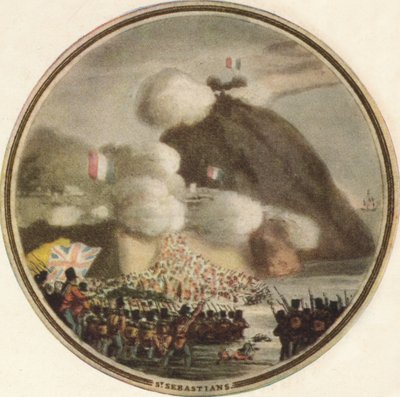 اقتحام القديس سيباستيان ، 1815 ، 1910 بواسطة إدوارد أورم