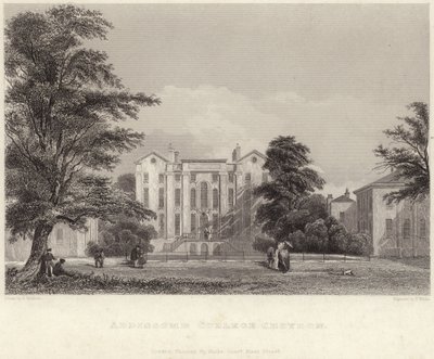 كلية أديسكومب في كرويدون (نقش) بواسطة إدوارد بريتشيت