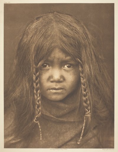 فتى كويلسين بواسطة Edward S. Curtis