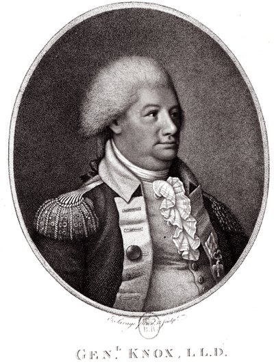 الجنرال هنري نوكس (1750-1806) 1791 بواسطة إدوارد سافاج
