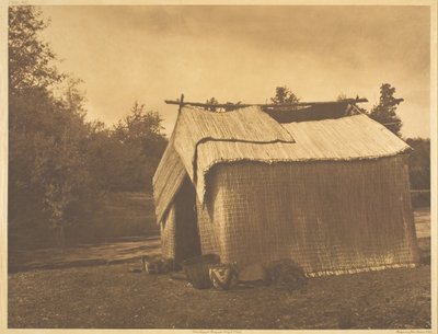 بيت مات - Skokomish ، 1912. بواسطة إدوارد شريف كيرتس
