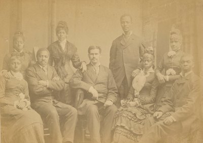 مطربو الجامعة الأصليون الوحيدون في نيو أورلينز ، 1877-1890. بواسطة إدوارد دبليو بوجاردوس