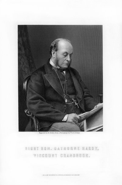 جاثورن جاثورن هاردي ، أول إيرل كرانبروك ، سياسي إنجليزي ، 1881. بواسطة إدوارد ويليام ستودارت