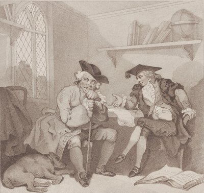 مشهد جامعي ، أو محاولة غير مثمرة على محفظة ... ، [1 أغسطس 1787] ، أعيد إصداره في 1 يوليو 1802. بواسطة إدوارد ويليامز
