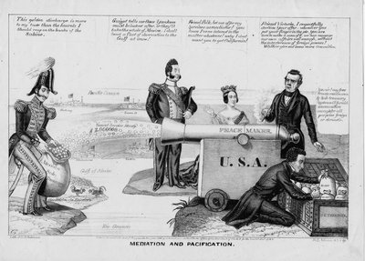 الوساطة والتهدئة ، نشرها HR Robinson ، New York ، 1846 بواسطة إدوارد ويليامز كلاي