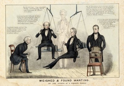 وزنها غير موجود ، المنشورة من قبل HR Robinson ، New York ، 1844 بواسطة إدوارد ويليامز كلاي