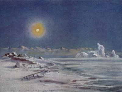 تطل على الغرب من كيب إيفانز ، 1911 ، 1913 بواسطة تشارلز إدوارد ويلسون