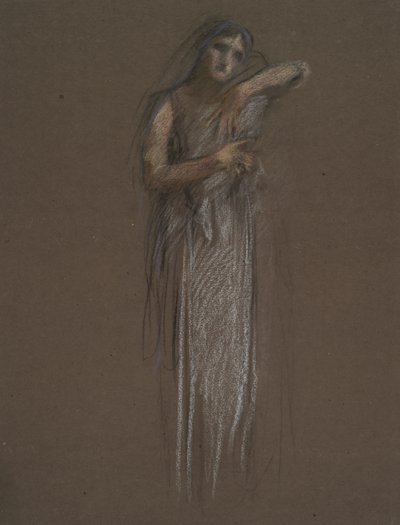 الدراسة المبكرة ل بواسطة Edwin Austin Abbey