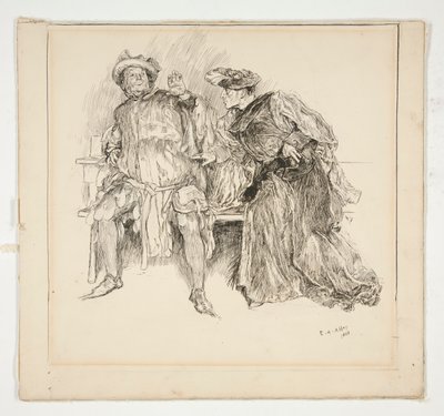 فالستاف: بواسطة Edwin Austin Abbey