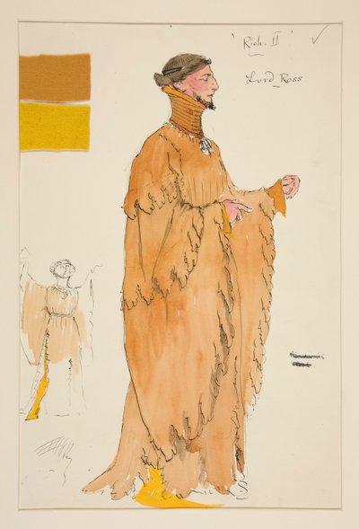 اللورد روس ، رسم زي لهنري ايرفينغ بواسطة Edwin Austin Abbey