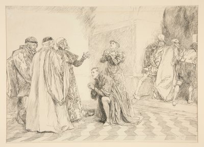 ساطع: بواسطة Edwin Austin Abbey