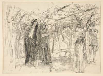 Polixenes و Perdita - الفصل الرابع ، المشهد الثالث ، الشتاء بواسطة إدوين أوستن أبي