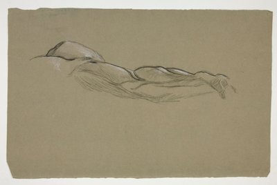 رسم لرجل بواسطة إدوين أوستن أبي