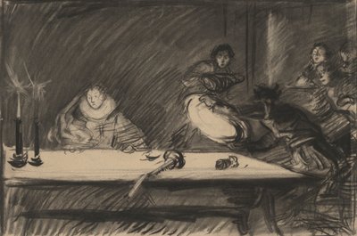 دراسة لـ Petruchio يقلب الخنادق - الفصل الرابع ، المشهد الأول ، ترويض النمرة بواسطة إدوين أوستن أبي