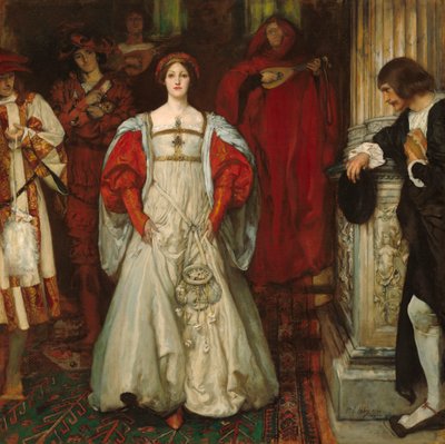 من هي سيلفيا؟ ما هي ، التي تثني عليها جميع Swains؟ ، c.1896-99 بواسطة إدوين أوستن أبي