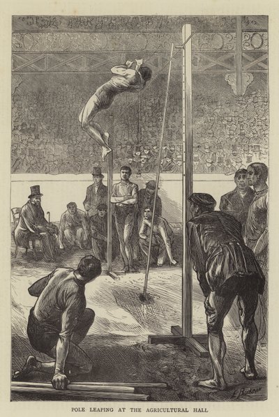 القفز من القطب في القاعة الزراعية بواسطة إدوين بوكمان