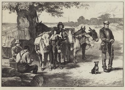 أوقات هادئة ، رسم تخطيطي على هامبستيد هيث بواسطة إدوين بوكمان