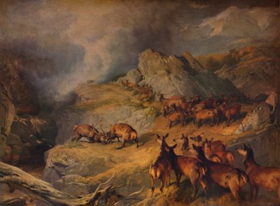 لا أحد غير الشجاع يستحق المعرض ، c1854 بواسطة إدوين لاندسير