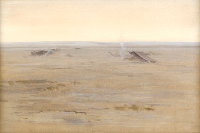 معسكر في الصحراء ، 1914 بواسطة إدوين جون ألكسندر