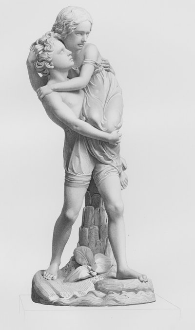 بول وفيرجينيا ، نقش بواسطة E Roffe من المجموعة بواسطة WC Marshall ، RA (نقش) بواسطة إدوين روف