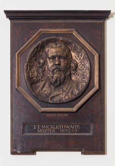 وسام يضم جون T.Micklethwaite ، c.1893 بواسطة إدوين روسكو مولينز