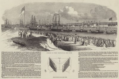 افتتاح رصيف ويست هارتلبول الجديد بواسطة Edwin Weedon