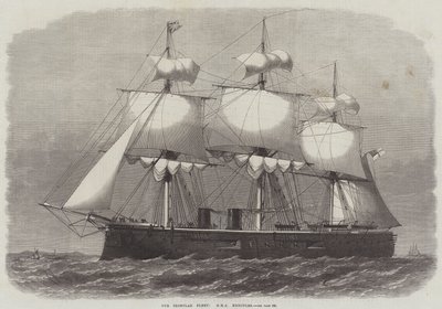 أسطولنا الحديدي ، HMS هرقل بواسطة إدوين ويدون