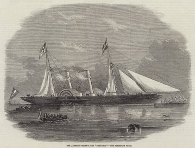خيال اليخوت النمساوي البخاري بواسطة Edwin Weedon