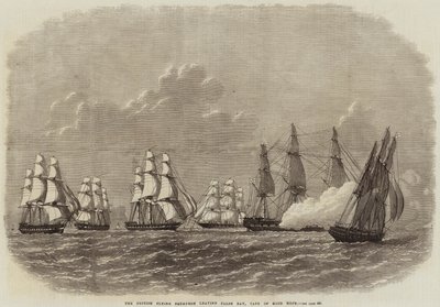 سرب الطيران البريطاني يغادر خليج فالس ، رأس الرجاء الصالح بواسطة Edwin Weedon