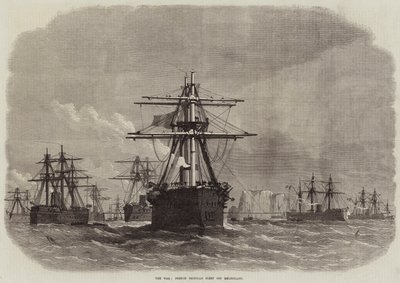 الحرب ، أسطول Ironclad الفرنسي قبالة Heligoland بواسطة Edwin Weedon