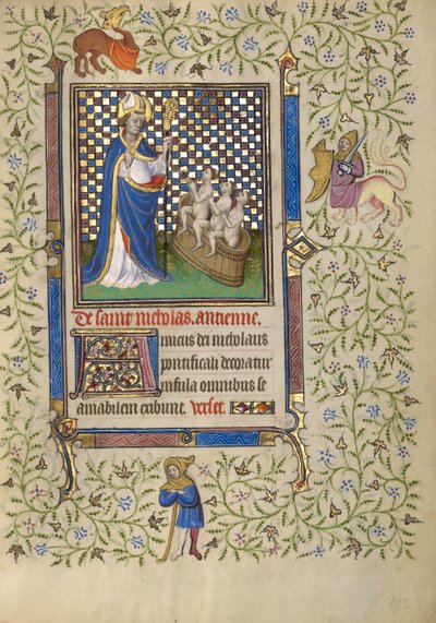 القديس نيكولاس بواسطة ايجيرتون ماستر