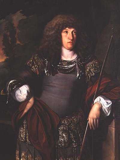 صورة لرجل يرتدي زيًا كلاسيكيًا (زيت على قماش) بواسطة Eglon Hendrick van der Neer