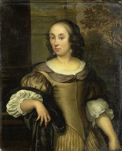 صورة لامرأة شابة بواسطة Eglon van der Neer