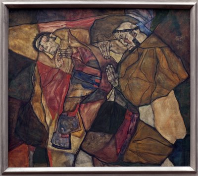 سكرة. لوحة إيغون شييل (1890-1918) ، زيت على قماش 1912. الفن النمساوي ، القرن العشرين. نويه بيناكوتيك ، ميونخ (ألمانيا). بواسطة ايغون شييل