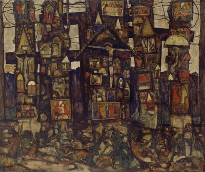 صلاة الغابة ، 1915. بواسطة ايغون شييل