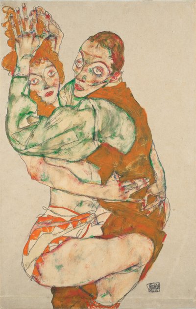صناعة الحب ، 1915 بواسطة ايغون شييل