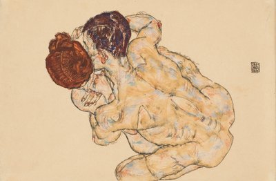 رجل وامرأة بواسطة ايغون شييل