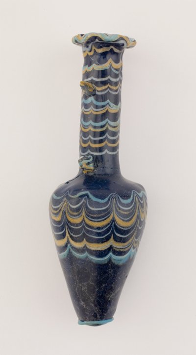 زجاجة ، المملكة الحديثة ، c.1425-1362 قبل الميلاد (زجاج) بواسطة Egyptian 18th Dynasty