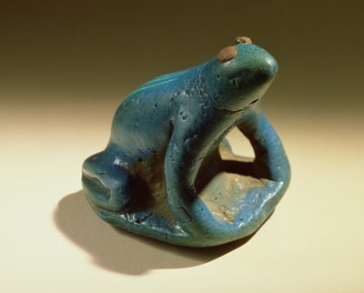 الضفدع ، المملكة الحديثة ، c.1390-53 قبل الميلاد (القيشاني) بواسطة Egyptian 18th Dynasty