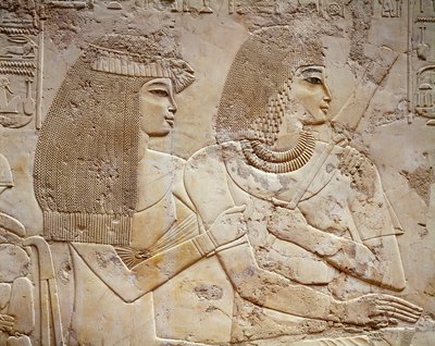 Ramos and his wife, Tomb of Ramos, Sheikh 