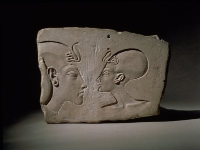 لوحة ويلبور ، من العمارنة الحديثة ، المملكة الحديثة (الحجر الجيري) بواسطة Egyptian 18th Dynasty