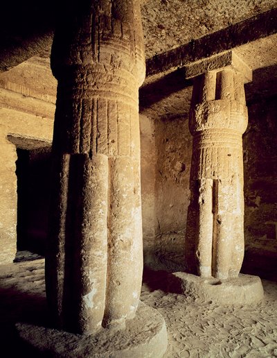 منظر لمقبرة مقبرة ميري ، المملكة الحديثة بواسطة Egyptian 18th Dynasty