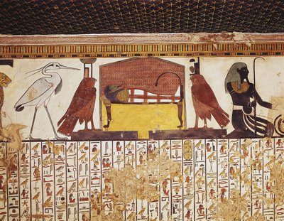 Egypt, Luxor, Ancient Thebes, Valley of Queens, Tomb of Nerfertari بواسطة الأسرة المصرية التاسعة عشرة