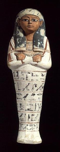 شبتي من سننجم ، عامل مقبرة في دير المدينة ، طيبة ، المملكة الحديثة ، حوالي 1294-1279 قبل الميلاد (حجر جيري مع صبغة) بواسطة الأسرة المصرية التاسعة عشرة