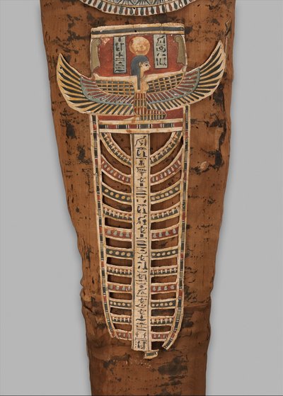 مومياء نسمين (تفصيل) ، 200-30 ق بواسطة الفترة البطلمية المصرية