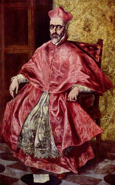 الكاردينال فرناندو نينيو دي جيفارا (1541-1609) بواسطة إل جريكو