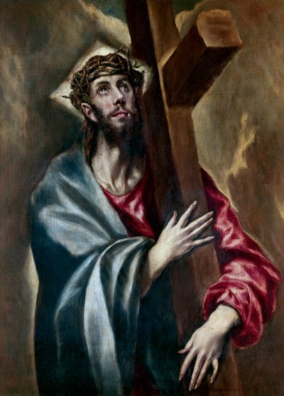 المسيح يحمل الصليب ، حوالي 1602 بواسطة El Greco