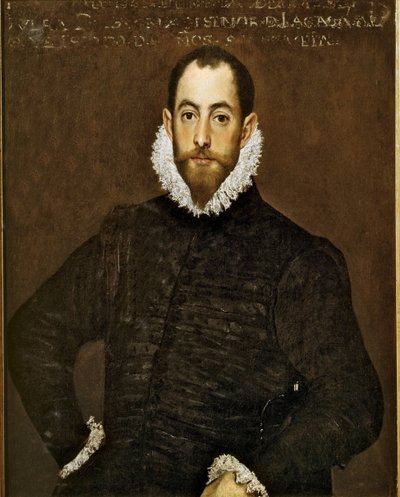 دون ألونسو مارتينيز دي ليفا ، 1580 بواسطة إل جريكو