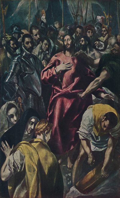 Espolio Entkleidung Christi. ، تجريد المسيح ، c1577-1579 ، 1938 بواسطة إل جريكو