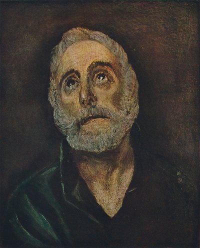القديس بطرس ، القديس بطرس ، c1590-1600 ، 1938 بواسطة إل جريكو